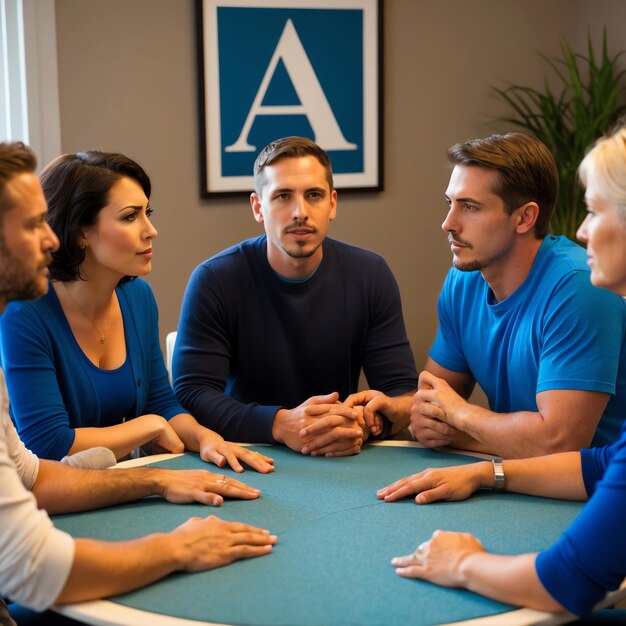 Spotkanie zespołu z coachem